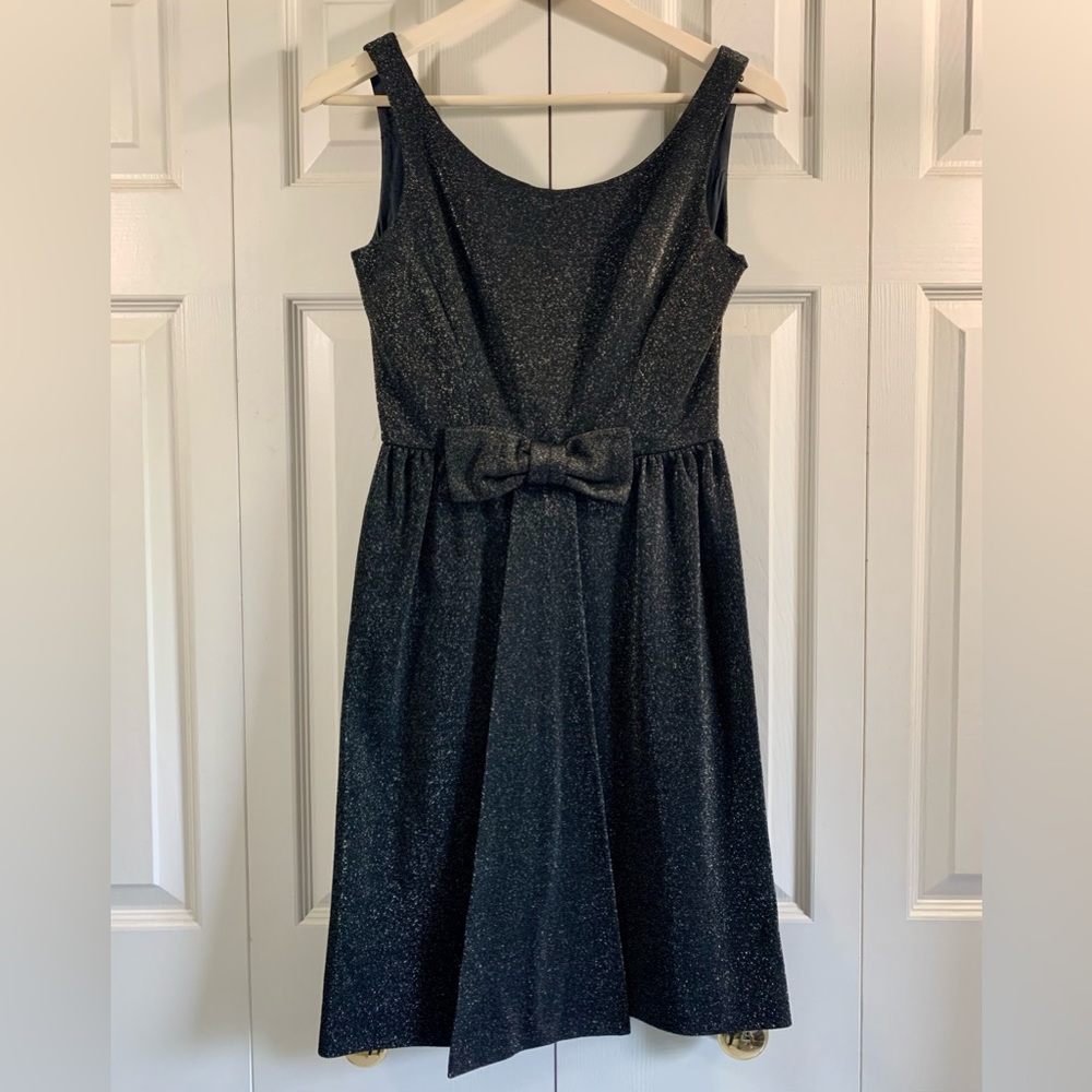 🥂✨ Sparkly Vintage Dress w Bow ✨ - Picture 12 of 12